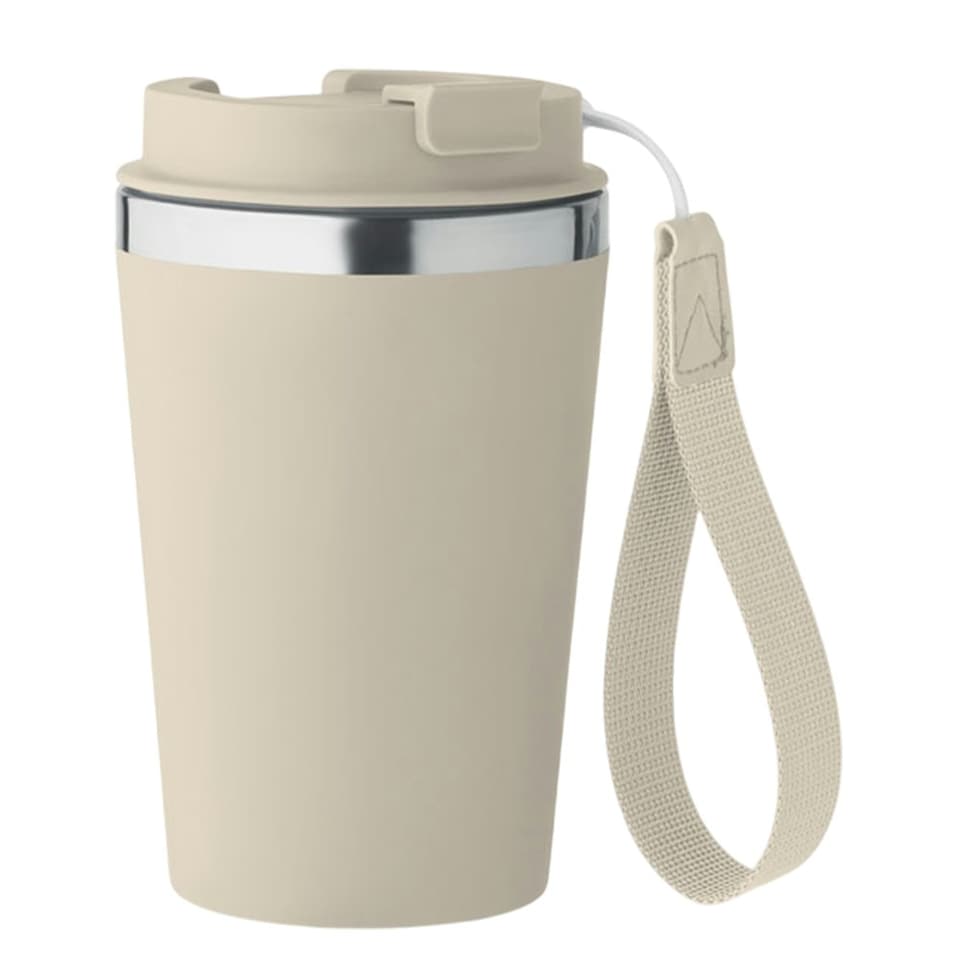 image 1 of MidOcean Topaz Double Wall 350ml Tumbler - Beige - One Size Brown