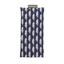 Yoga-Mad Cotton Patterned Eye Pillow - Blue - One Size