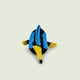 image 2 of Warmies Blue Tang Plush Microwaveable Weighted Cuddly Toy