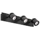 image 1 of Coco Triple Spotlight Wall Lamp Black 3x GU10