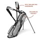 image 7 of El Camino Golf Bag - Heather Grey
