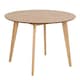 image 1 of Roxby Round Dining Table in Oak 105x76cm