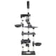 image 1 of Yaheetech 255 cm Tall Large Cat Tree Condo Dark Grey/White