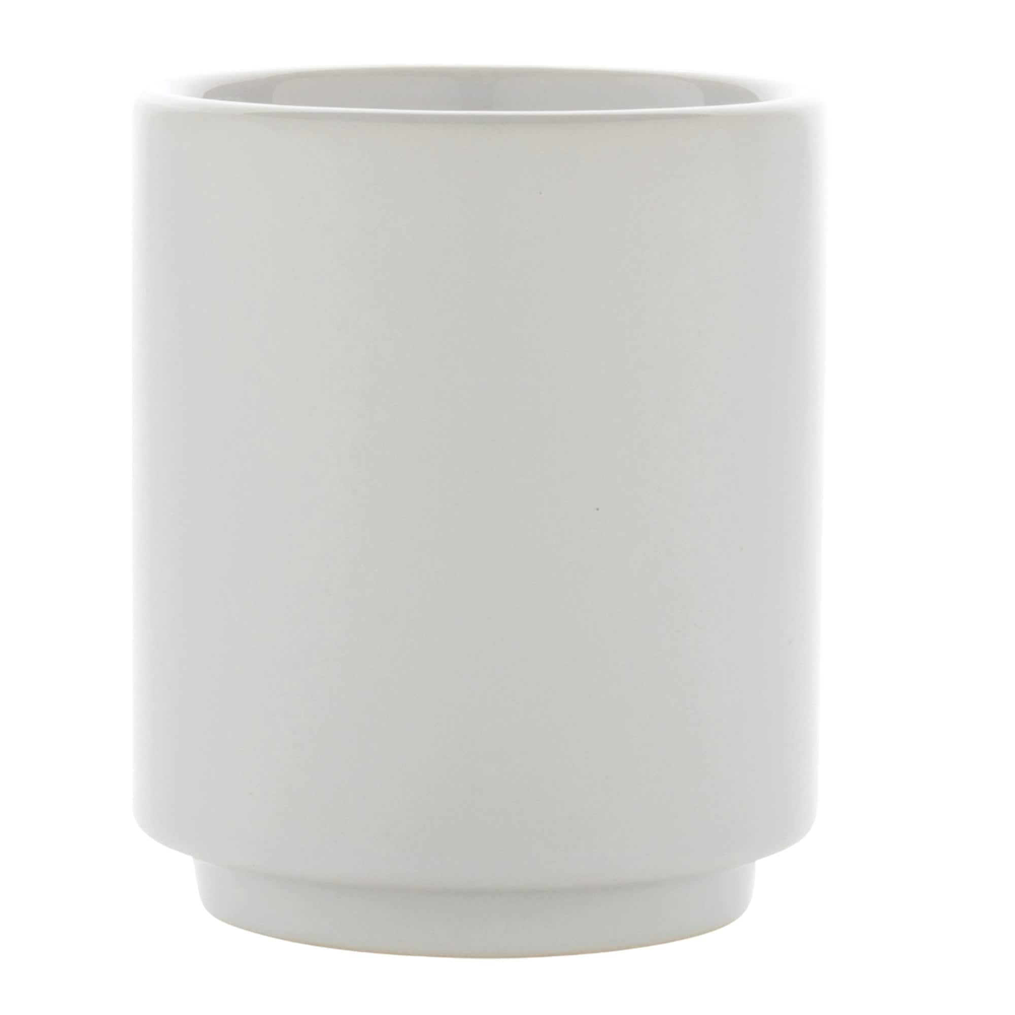 XD Collection Stackable Ceramic 180ml Mug - White - One Size
