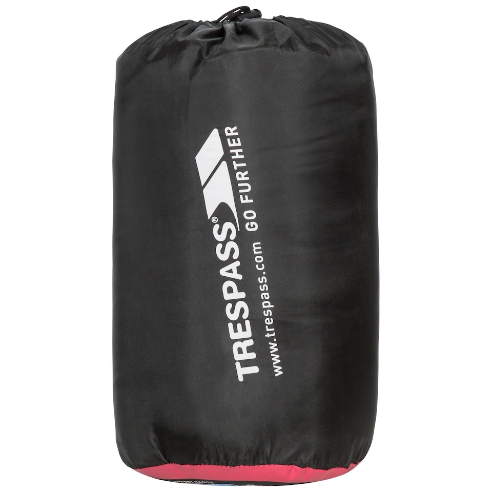 image 1 of Trespass Envelop Hollowfibre 3 Season Single Sleeping Bag For Travel Camping