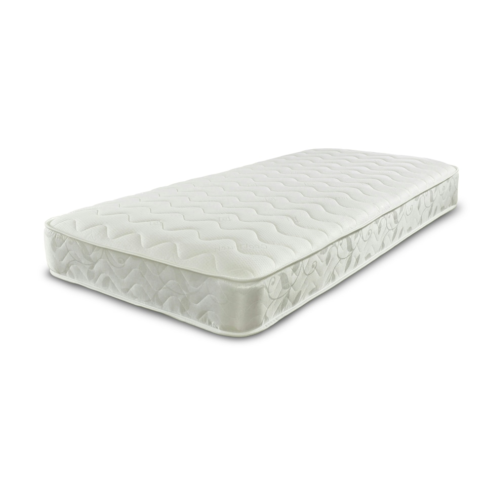 image 1 of Close Wave Hybrid Mattress - 20cm Deep, Deep Quilted Soft Sleep Surface White | Single