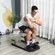 image 2 of HOMCOM 3 IN 1 Squat Machine Sit Up Push Up Gym Work Out Leg Exercise Adjustable