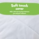 image 5 of Slumberdown Sleep Soundly Anti Allergy Mattress Topper | White | Double