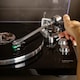 image 4 of LENCO LBT-215BK - Record player with Bluetooth and a metal platter, tonearm, and counterweight - Exclusive Piano Black finish