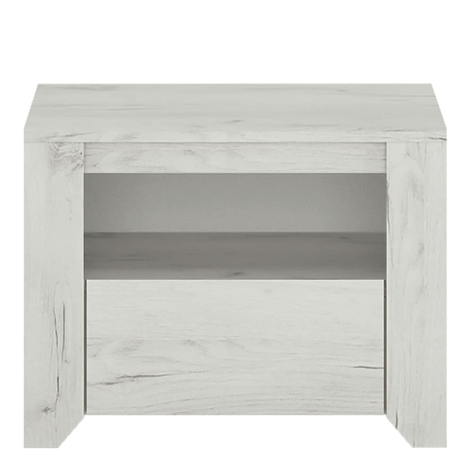 image 1 of Angel 1 Drawer Bedside Cabinet