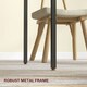 image 5 of HOMCOM Folding Dining Table, Drop Leaf Table for 2-4 People, Grey
