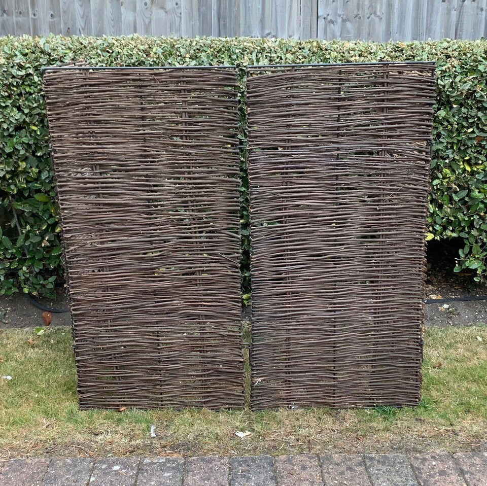 image 1 of Willow Wheelie Bin Screen (Double)