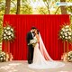 image 6 of 3x6m Spandex Backdrop Photography Background Drapes with Rod Pocket