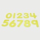 image 2 of SiliShapes® Trace Numbers
