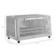 image 7 of HOMCOM Mini Oven 9L Countertop Toaster Oven with Timer Control 750W Cream