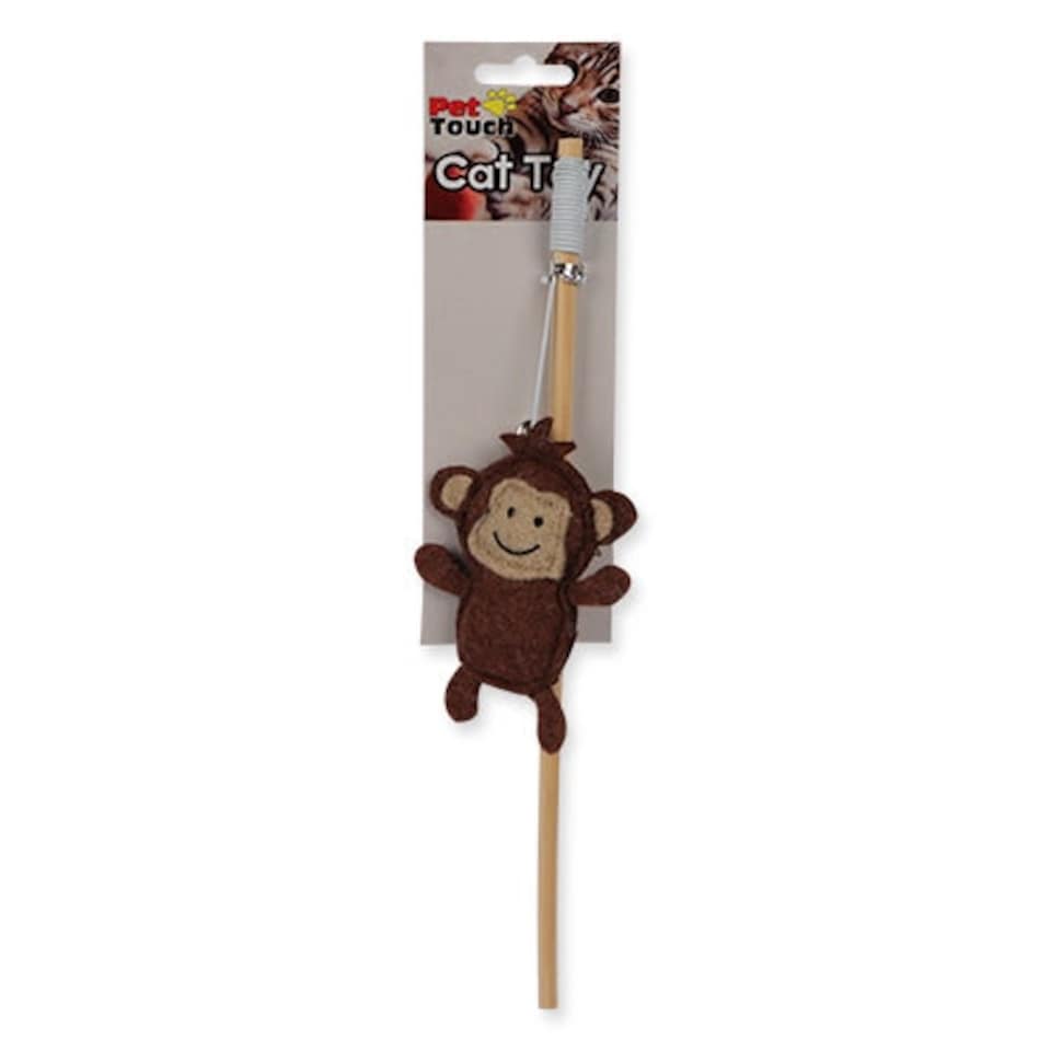 image 1 of Pet Touch Cat Animal Teaser Toy Assorted Styles