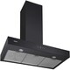 image 2 of Cookology 90cm Black Chimney Cooker Hood - Energy Rating A++