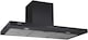 image 2 of Cookology 90cm Black Chimney Cooker Hood - Energy Rating A++