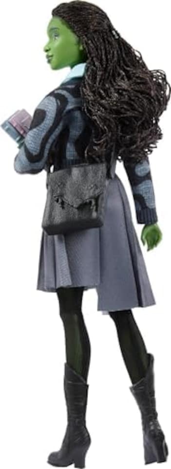 image 1 of Wicked Movie Elphaba Doll - Shiz University Fashion Dolls