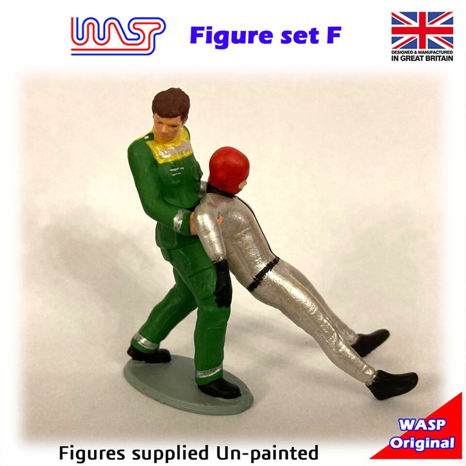 Trackside Figure Scenery Display Set F New 1:32 Scale WASP