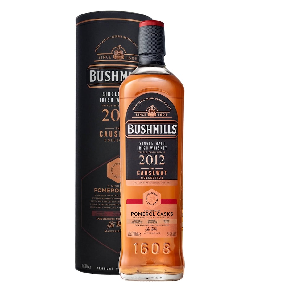 Bushmills Causeway Collection Pomerol Cask Whiskey 70cl