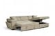 image 3 of Beige Chenille Fabric 2C1 Corner Sofabed with Storage ARTHUR