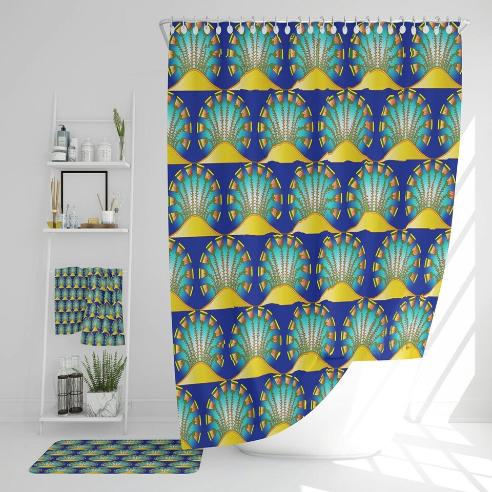 image 1 of Egyptian Style Motif (Bathroom Set)