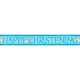 image 1 of Blue Christening Holographic Foil Banner 3.65m