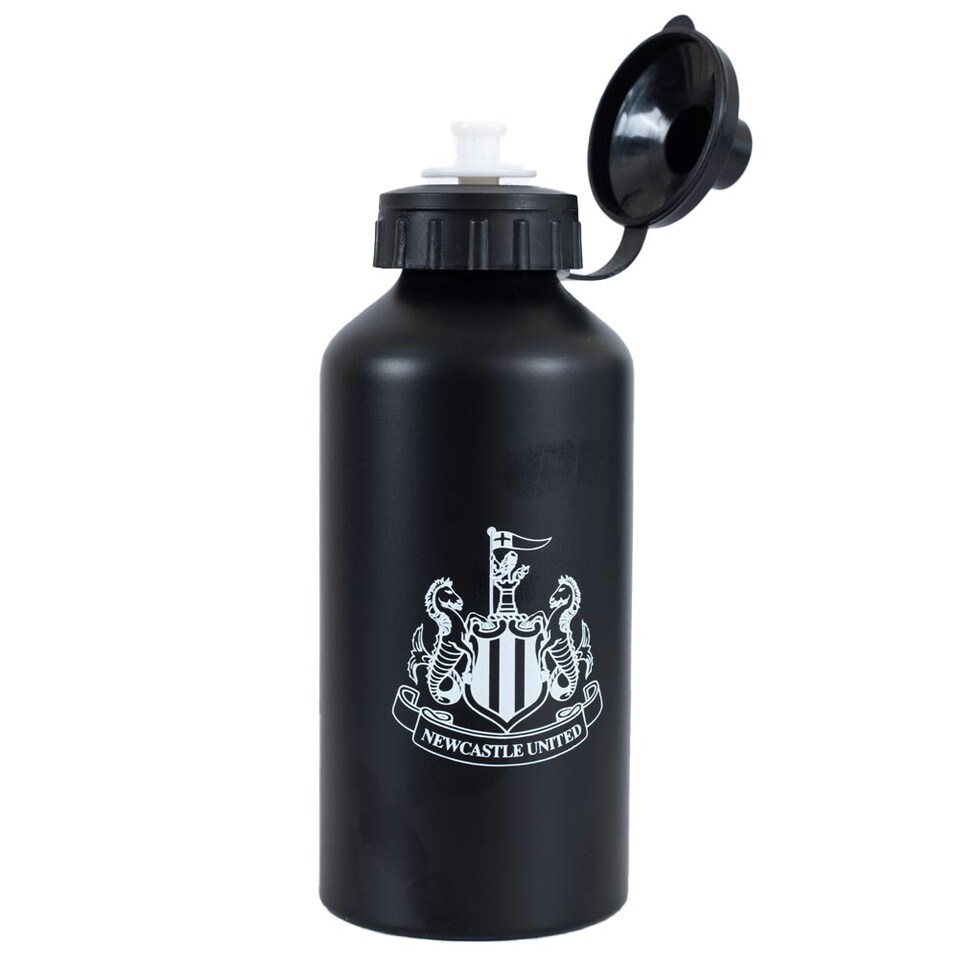 image 1 of Newcastle United FC Aluminium Water Bottle - Blue/White/Black - One Size