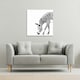 image 2 of Zebra (Canvas Print) 114 x 114 x 4cm