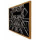 image 1 of Geometric art (Picutre Frame) Brown | Oak | M