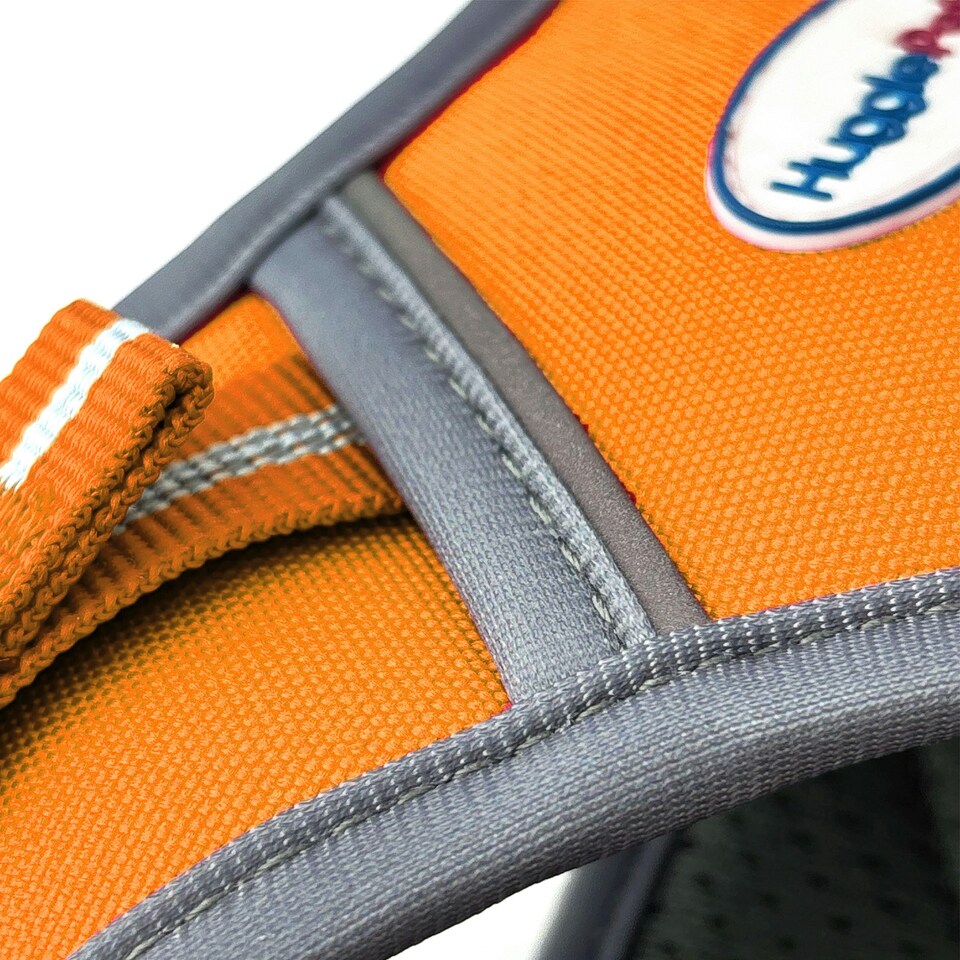 image 1 of HugglePets Activity & Travel Dog Harness Orange | XL