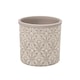 image 1 of Burgon & Ball Glazed Pot Porto Small Grey