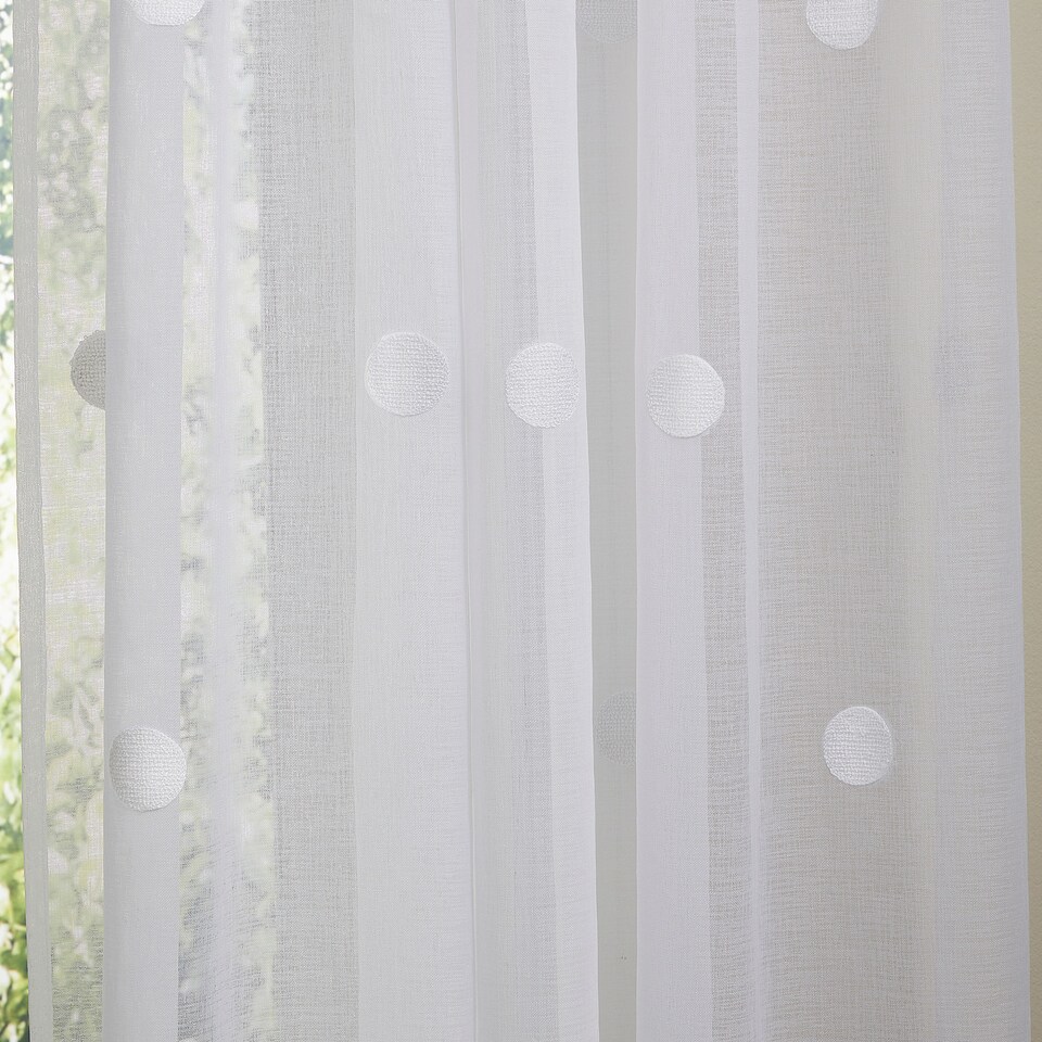 image 1 of Appletree Zara Voile Panel White