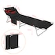 image 3 of SoBuy OGS35-SCH,Sun Lounger Reclining Folding Chair For Outdoor Garden