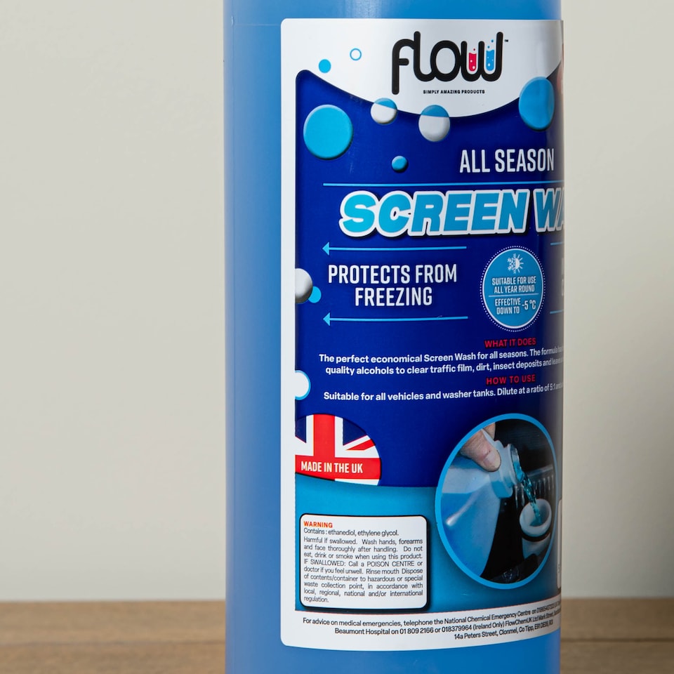 image 1 of 1 Litre All Season Smear Free Windscreen Wash Concentrate For all Vehicles