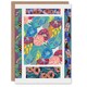 image 1 of Edouard Benedictus Art Card Vibrant Vintage Flower Pattern