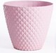 image 2 of Diamond Planter Powder Pink (D39.5 x H35cm) | Pink | 1