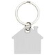 image 1 of Floso Nook House Keyring - White - One Size