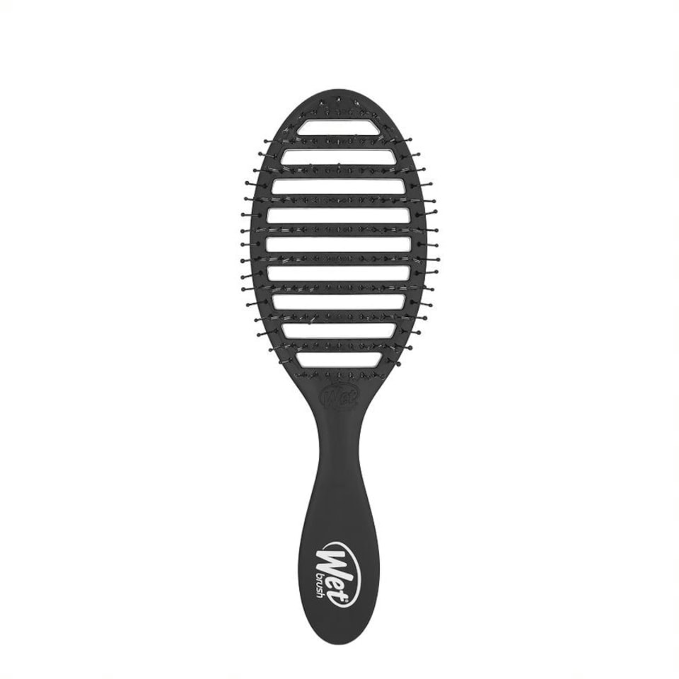 image 1 of WetBrush Speed Dry Detangler, Heatflex Bristles, Black