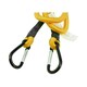 image 3 of 48" Bungee Rope with Carabiner Clips Cords Elastic Tie Down Fasteners 10pc