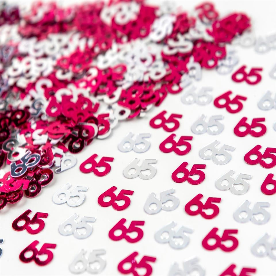 image 1 of 4 packs 65th Confetti