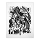 image 1 of Birth of the Wolves Abstract Franz Marc Vintage Huge Wall Art Print 18X24 In