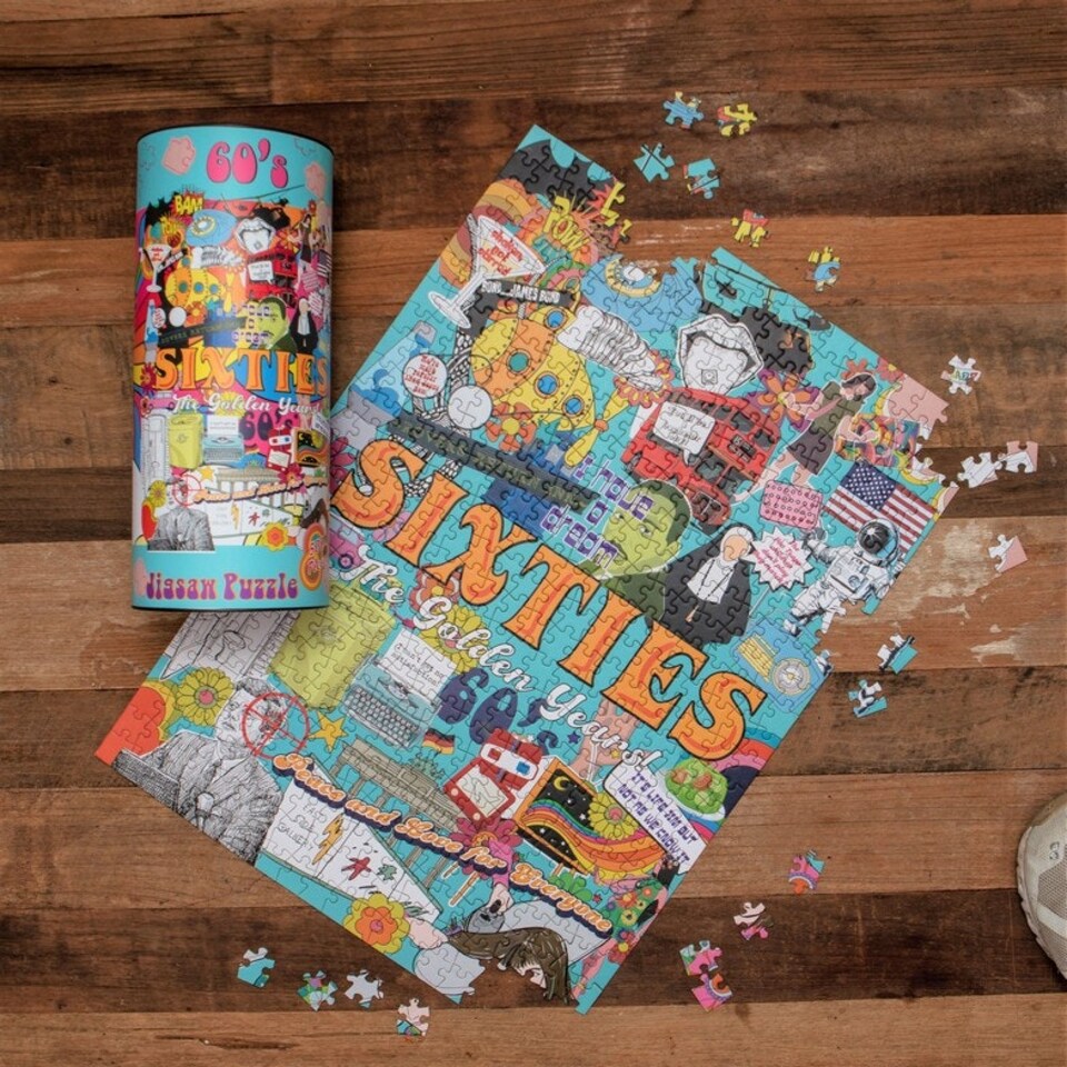 image 1 of Sixties - Better In My Day Jigsaw Puzzle