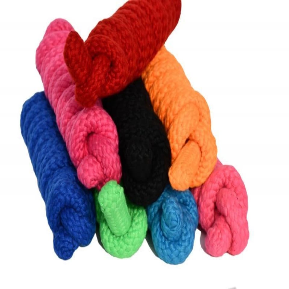 image 1 of Rhinegold Soft Feel Woven Leadrope Orange | Colour: Neon Orange
Size: One Size