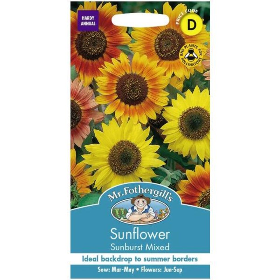 image 1 of Fothergills Premium Sunflower Seeds - Sunburst Mix