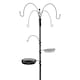 image 4 of Wild Bird Decorative Feeding Station with 4 Feeders, Tray & Bath