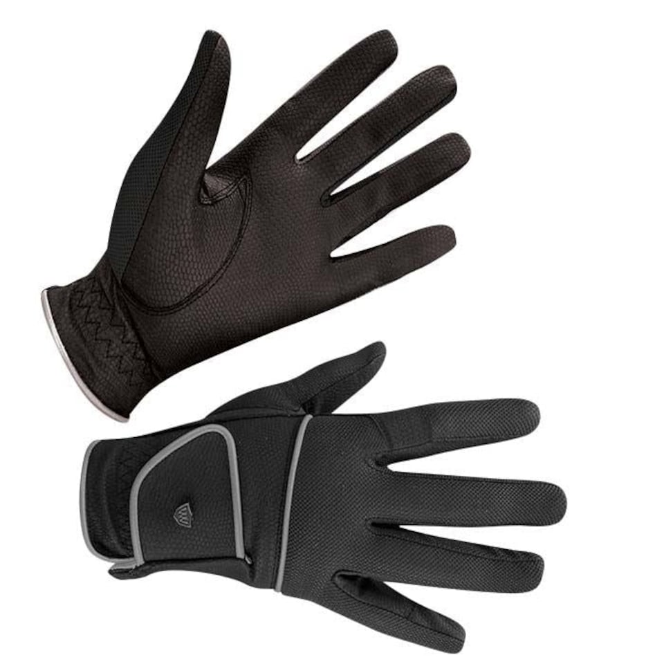 image 1 of Woof Wear Vision Horse Riding Gloves Black | Size: 7.5
Colour: Black/Ocean