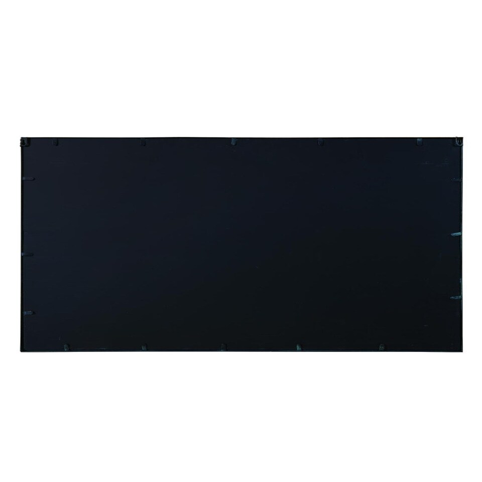 image 1 of Kirkby Metal Large Open Window Garden Wall Mirror 39" X 29" (100CM X 73CM) N/A