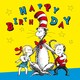 image 2 of Dr Seuss Cat in the Hat Birthday Card